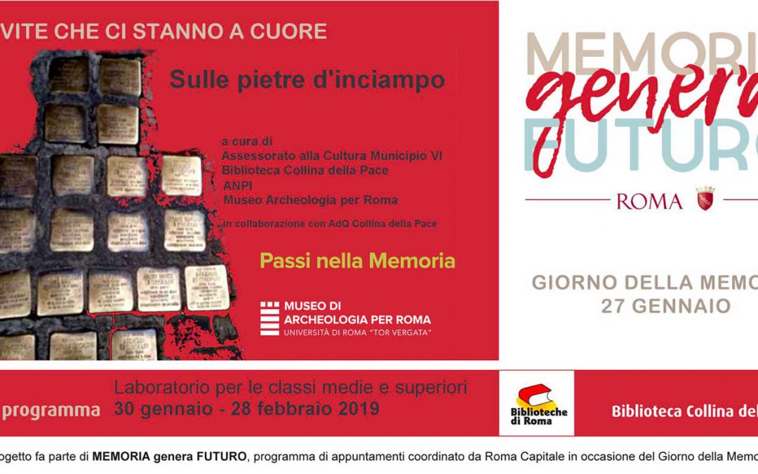 Passi nella Memoria sulle pietre d’inciampo