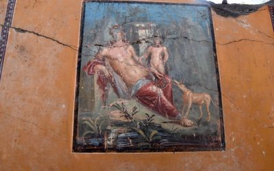 Un dipinto rivelato a Pompei ritrae Narciso, mito “contemporaneo”.