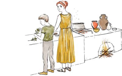 La cucina degli antichi romani