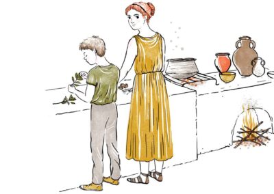 La cucina degli antichi romani